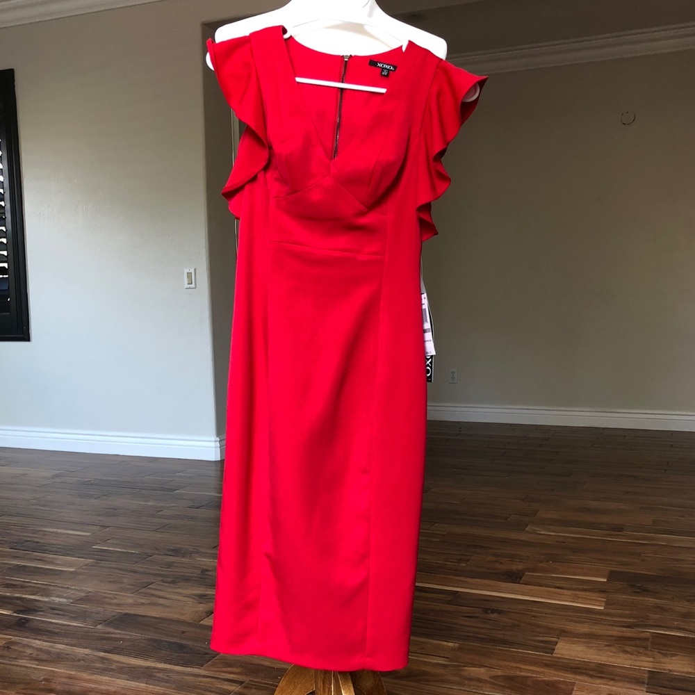 Red XOXO dress
